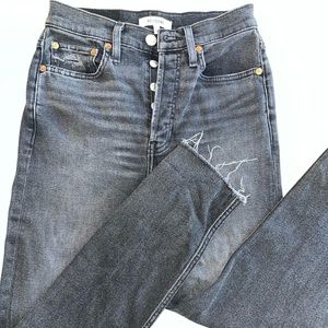 RE/DONE 90’s High Rise Ankle Crop
